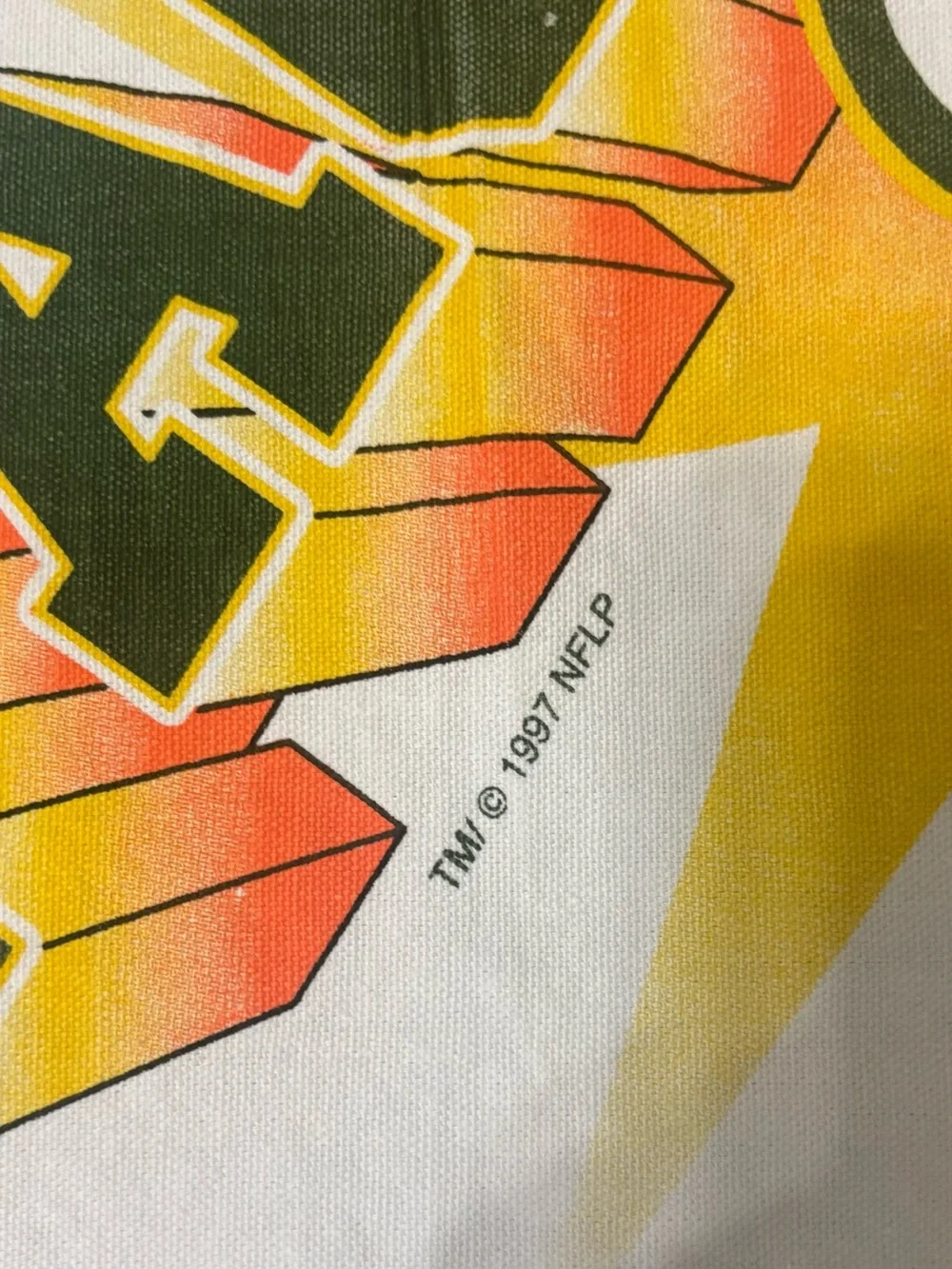 NFL Green Bay Packers White, Green & Yellow Kitchen Apron